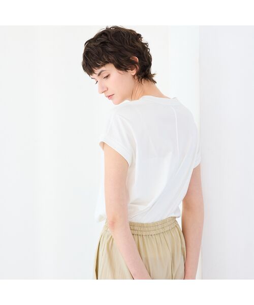 R-ISM / リズム カットソー | 【接触冷感・紫外線防止・洗える】ロゴTシャツ（MAKE IT FRESH） | 詳細2