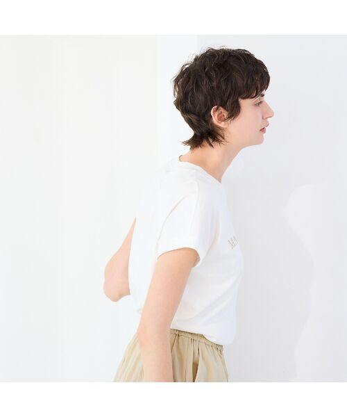 R-ISM / リズム カットソー | 【接触冷感・紫外線防止・洗える】ロゴTシャツ（MAKE IT FRESH） | 詳細4