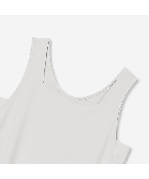 R-ISM / リズム タンクトップ | 【前後2WAY・接触冷感・洗える】ドライポンチタンクトップ | 詳細10