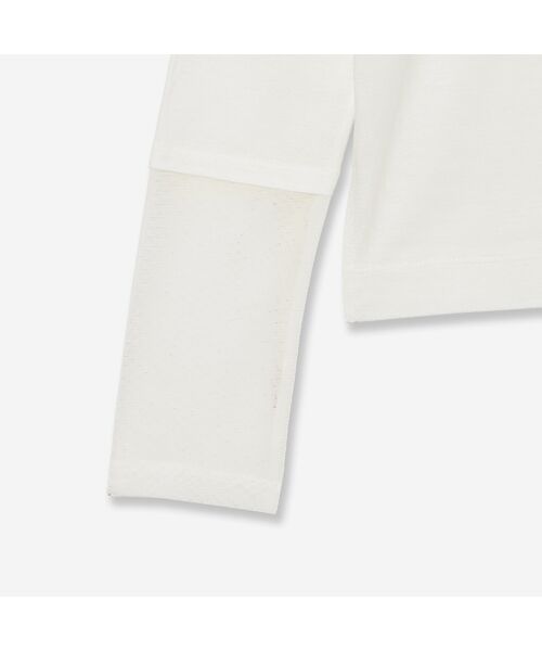 R-ISM / リズム カットソー | 【接触冷感・洗える】ロングスリーブロゴTシャツ（MERCER） | 詳細2
