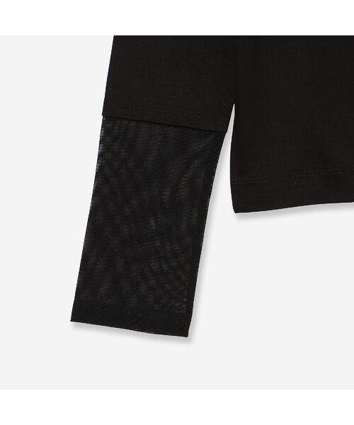 R-ISM / リズム カットソー | 【接触冷感・洗える】ロングスリーブロゴTシャツ（MERCER） | 詳細5