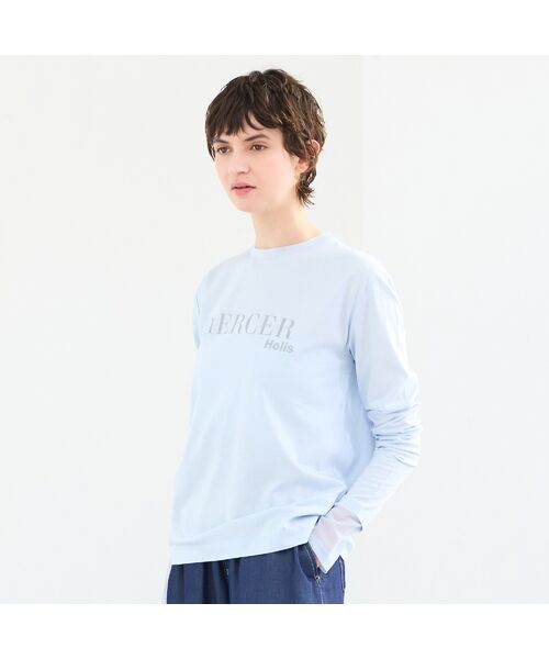 R-ISM / リズム カットソー | 【接触冷感・洗える】ロングスリーブロゴTシャツ（MERCER） | 詳細8