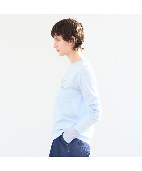 R-ISM / リズム カットソー | 【接触冷感・洗える】ロングスリーブロゴTシャツ（MERCER） | 詳細9