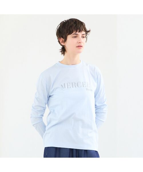 R-ISM / リズム カットソー | 【接触冷感・洗える】ロングスリーブロゴTシャツ（MERCER） | 詳細13