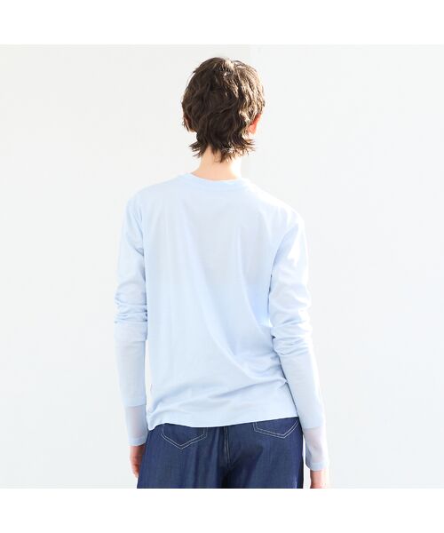 R-ISM / リズム カットソー | 【接触冷感・洗える】ロングスリーブロゴTシャツ（MERCER） | 詳細14