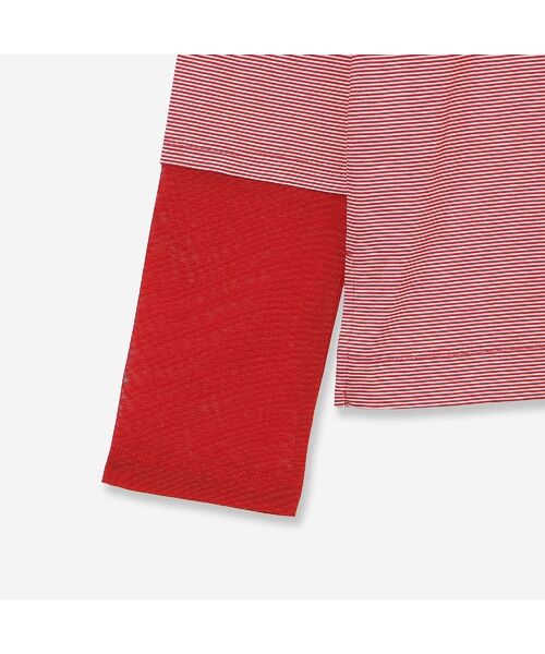 R-ISM / リズム カットソー | 【接触冷感・洗える】ロングスリーブボーダーTシャツ | 詳細13