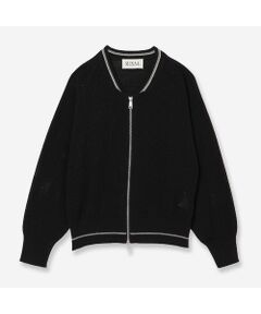 R-ISM / リズム カーディガン・ボレロ | 【アンサンブル対応・洗える】ストローヤーンニットブルゾン