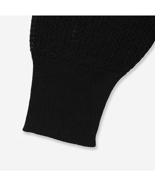 R-ISM / リズム カーディガン・ボレロ | 【アンサンブル対応・洗える】ストローヤーンニットブルゾン | 詳細5