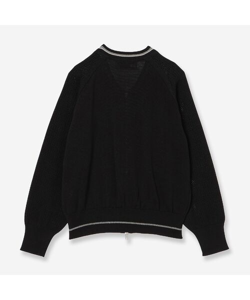 R-ISM / リズム カーディガン・ボレロ | 【アンサンブル対応・洗える】ストローヤーンニットブルゾン | 詳細6