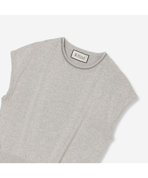 R-ISM / リズム ニット・セーター | 【アンサンブル対応・洗える】ストローヤーンニットプルオーバー | 詳細1