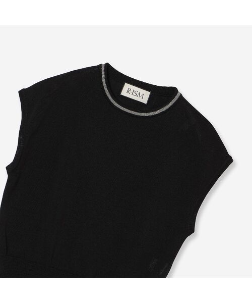 R-ISM / リズム ニット・セーター | 【アンサンブル対応・洗える】ストローヤーンニットプルオーバー | 詳細4