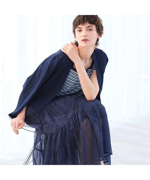 R-ISM / リズム カーディガン・ボレロ | 【全4色・洗える】コンパクトニットカーディガン | 詳細6