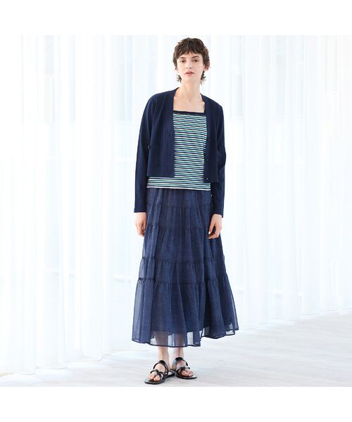 R-ISM / リズム カーディガン・ボレロ | 【全4色・洗える】コンパクトニットカーディガン | 詳細10