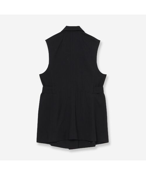 R-ISM / リズム ベスト | 【セットアップ対応・洗える・ウエストリボン】ストレッチダブルジレ | 詳細18