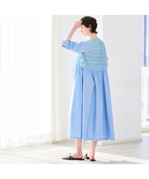 R-ISM / リズム ベスト | 【トレンドアイテム】スカラップレースショートジレ | 詳細17