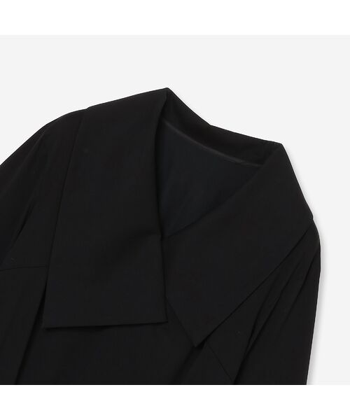 R-ISM / リズム ミニ丈・ひざ丈ワンピース | 【接触冷感・紫外線防止・洗える】ビックカラージャージーコンビワンピース | 詳細1