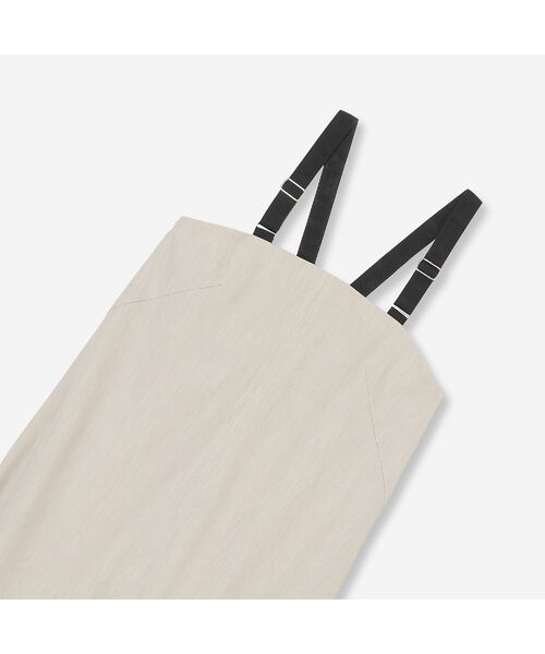 R-ISM / リズム ミニ丈・ひざ丈ワンピース | 【接触冷感・洗える】サロペットスカート | 詳細1