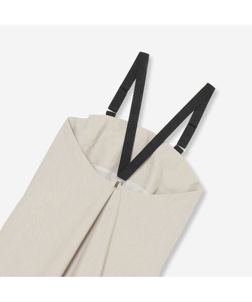 R-ISM / リズム ミニ丈・ひざ丈ワンピース | 【接触冷感・洗える】サロペットスカート | 詳細3