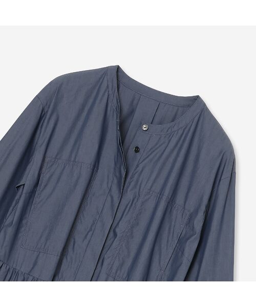 R-ISM / リズム ミニ丈・ひざ丈ワンピース | 【洗える・レース袖】タイプライターシャツワンピース | 詳細4