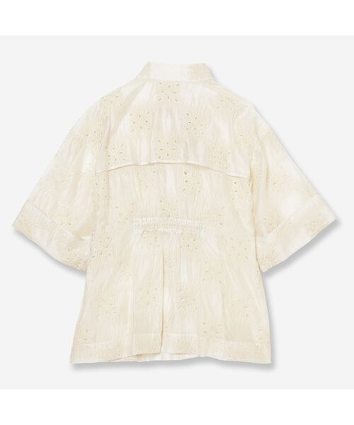 R-ISM / リズム シャツ・ブラウス | 【セットアップ対応・洗える・S/M/Lサイズ】エンブロイダリーレースシャツ | 詳細4