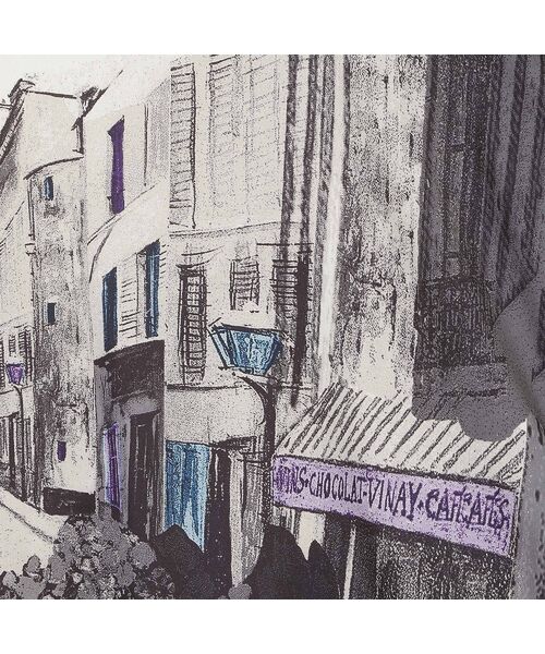 R-ISM / リズム シャツ・ブラウス | 【セットアップ対応・洗える】ランドスケーププリントブラウス | 詳細3