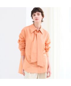 R-ISM / リズム シャツ・ブラウス | 【洗える・リボンタイ付き】ブライトローンシャツ