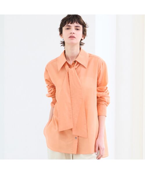 R-ISM / リズム シャツ・ブラウス | 【洗える・リボンタイ付き】ブライトローンシャツ | 詳細11