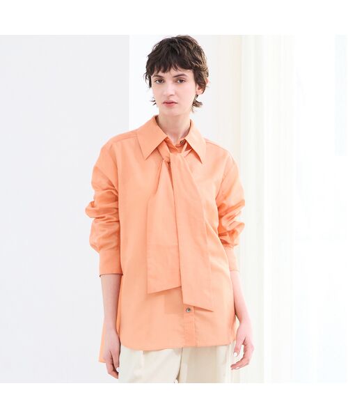 R-ISM / リズム シャツ・ブラウス | 【洗える・リボンタイ付き】ブライトローンシャツ | 詳細2