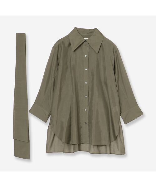 R-ISM / リズム シャツ・ブラウス | 【洗える・リボンタイ付き】ブライトローンシャツ | 詳細13