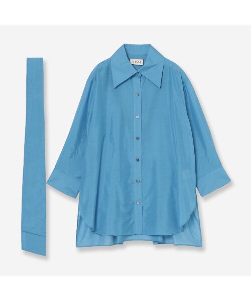 R-ISM / リズム シャツ・ブラウス | 【洗える・リボンタイ付き】ブライトローンシャツ | 詳細16