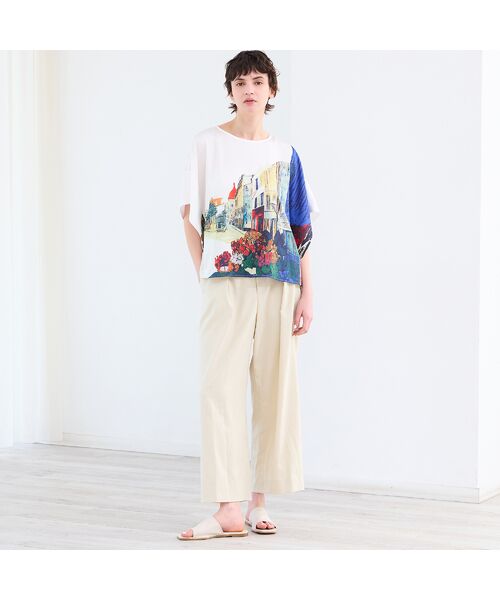 R-ISM / リズム その他パンツ | 【セットアップ対応・洗える・S/M/Lサイズ】ストレッチタックワイドパンツ | 詳細6