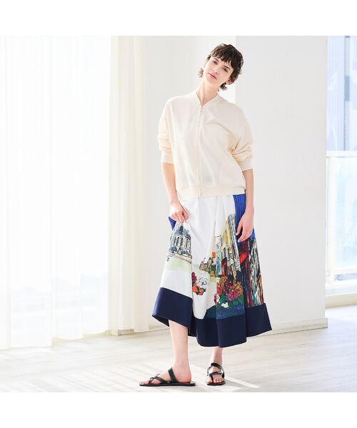 R-ISM / リズム ブルゾン | 【接触冷感・洗える】ジャージージップブルゾン | 詳細9