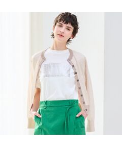 R-ISM / リズム カーディガン・ボレロ | 【吸湿・清涼感・洗える】シアーニットクルーカーディガン