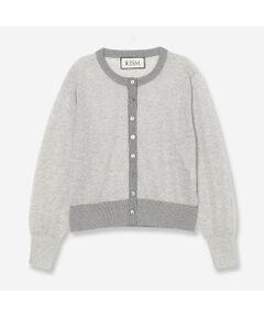 R-ISM / リズム カーディガン・ボレロ | 【吸湿・清涼感・洗える】シアーニットクルーカーディガン