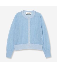 R-ISM / リズム カーディガン・ボレロ | 【吸湿・清涼感・洗える】シアーニットクルーカーディガン
