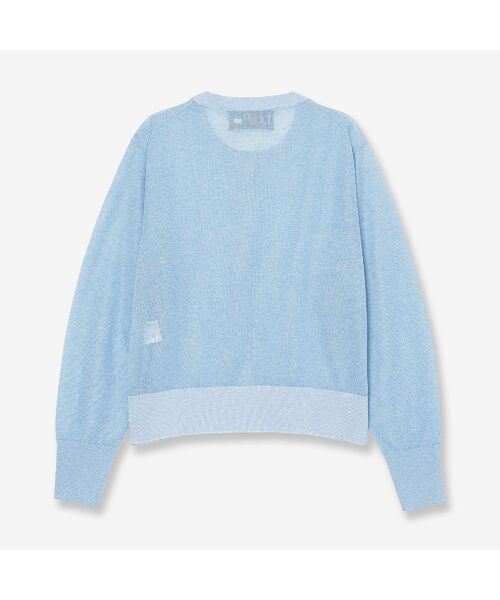 R-ISM / リズム カーディガン・ボレロ | 【吸湿・清涼感・洗える】シアーニットクルーカーディガン | 詳細13