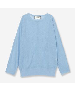 R-ISM / リズム ニット・セーター | 【吸湿・清涼感・洗える】シアーニットクループルオーバー