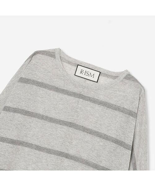 R-ISM / リズム ニット・セーター | 【吸湿・清涼感・洗える】シアーニットクループルオーバー | 詳細12