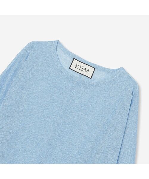 R-ISM / リズム ニット・セーター | 【吸湿・清涼感・洗える】シアーニットクループルオーバー | 詳細15