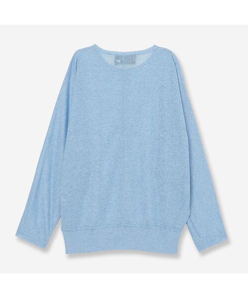 R-ISM / リズム ニット・セーター | 【吸湿・清涼感・洗える】シアーニットクループルオーバー | 詳細16