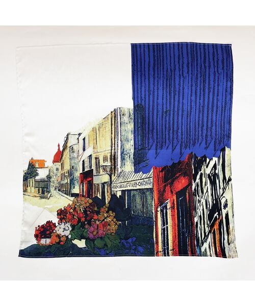 R-ISM / リズム バンダナ・スカーフ | 【トレンドアイテム・洗える】ランドスケーププリントスカーフ | 詳細11