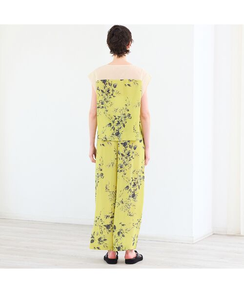 R-ISM / リズム その他パンツ | 【セットアップ対応・洗える・S/M/Lサイズ】ボタニカルプリントイージーパンツ | 詳細10