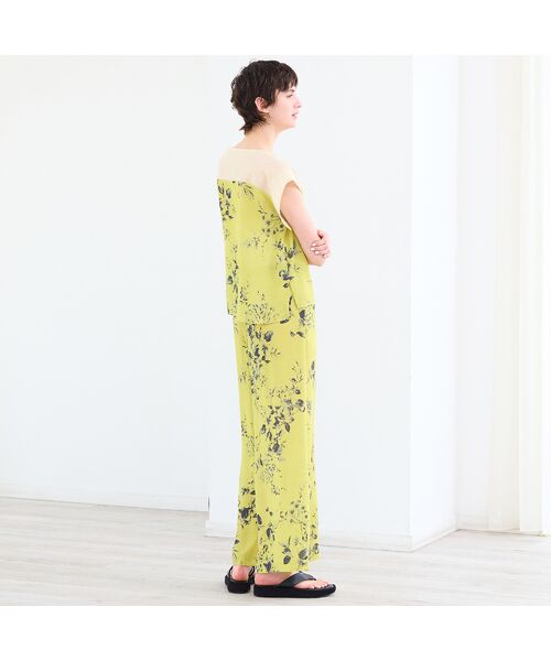 R-ISM / リズム その他パンツ | 【セットアップ対応・洗える・S/M/Lサイズ】ボタニカルプリントイージーパンツ | 詳細12