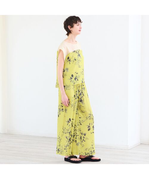 R-ISM / リズム その他パンツ | 【セットアップ対応・洗える・S/M/Lサイズ】ボタニカルプリントイージーパンツ | 詳細13