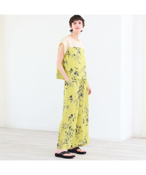 R-ISM / リズム その他パンツ | 【セットアップ対応・洗える・S/M/Lサイズ】ボタニカルプリントイージーパンツ | 詳細14