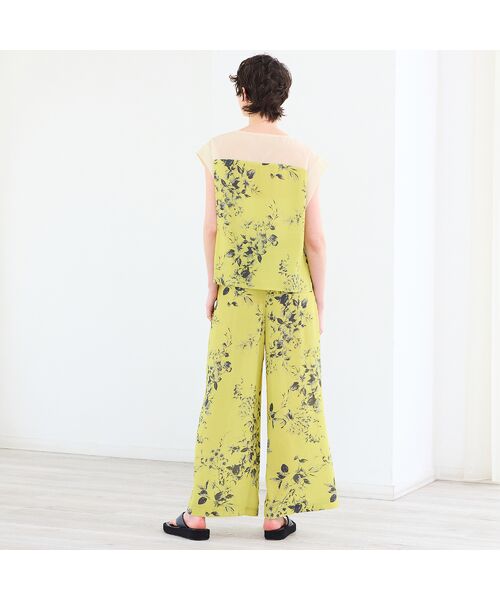 R-ISM / リズム その他パンツ | 【セットアップ対応・洗える・S/M/Lサイズ】ボタニカルプリントイージーパンツ | 詳細9