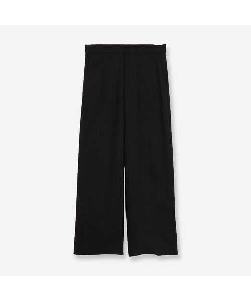 R-ISM / リズム その他パンツ | 【セットアップ対応・洗える・S/M/Lサイズ】リネンブレンドワイドパンツ（ブラック）