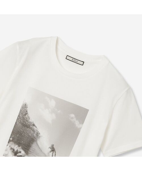 R-ISM / リズム カットソー | 【人気アイテム・全3色・洗える】フォトプリントTシャツ（SURF） | 詳細1