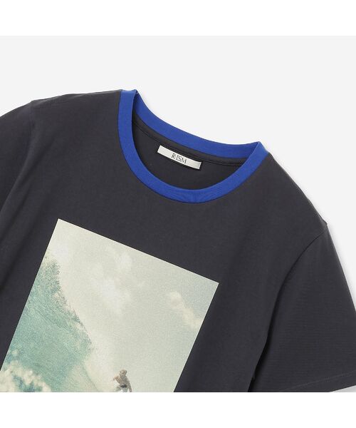 R-ISM / リズム カットソー | 【人気アイテム・全3色・洗える】フォトプリントTシャツ（SURF） | 詳細4