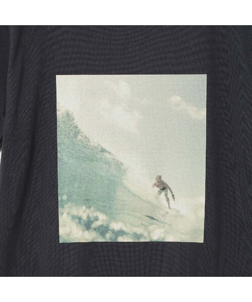 R-ISM / リズム カットソー | 【人気アイテム・全3色・洗える】フォトプリントTシャツ（SURF） | 詳細5